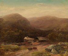 In the Housatonic Valley, late 1850s. Creator: Homer Dodge Martin (American, 1836-1897), attributed to