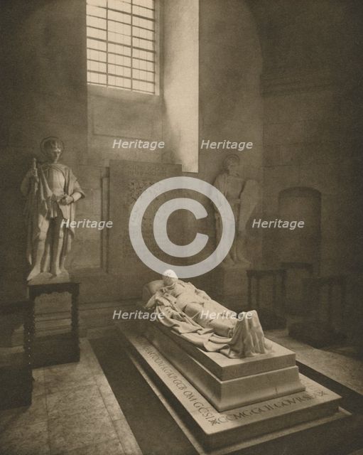 'In the Kitchener Memorial Chapel of St. Paul's Cathedral', c1935. Creator: Unknown.