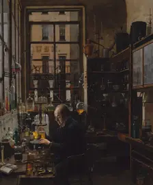 In the Laboratory, ca. 1885-87. Creator: Henry Alexander