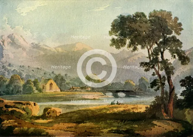 'In the Lakes', early 19th century, (1943). Creator: John Varley I.
