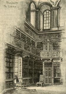 In the Library (1870) 1898. Creator: Unknown