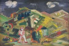 In the Pasture, 1940-1944. Creator: Arnold Peter Weisz-Kubincan