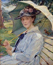 In the Park, 1916. Creator: Francis Dodd