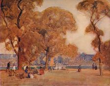 In The Park c1864-1906, (1906). Creator: Alfred Edward East