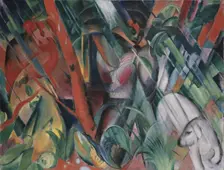 In the Rain, 1912. Artist: Marc, Franz (1880-1916)