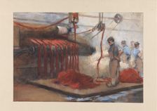 In the red dye house, 1868-1892. Creator: Anthon van Rappard