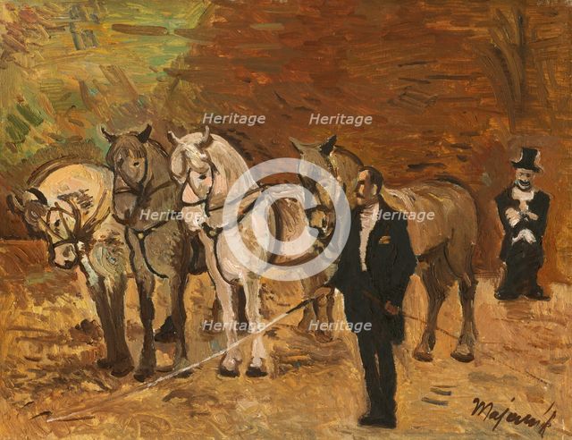 In the Ring, 1940-1941. Creator: Cyprian Majernik.