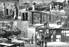 In the Royal Arsenal, Woolwich, c1880