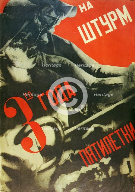 In the Storm of the Third Year of the Five Year Plan, 1930.