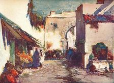 In the Street (A Scene in Tangier) c1903 (1903-1904). Artist: George Charles Haite