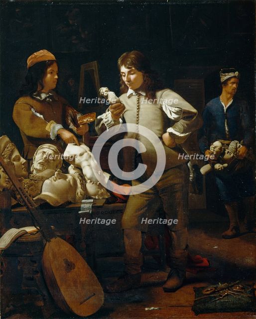 In the Studio, 1652. Creator: Michiel Sweerts.