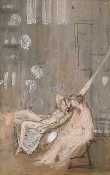 In the Studio, 1865. Creator: James Abbott McNeill Whistler