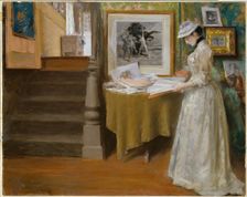 In the Studio, c. 1892-1893. Creator: William Merritt Chase