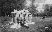 In the Sun, 1875. Creator: Edouard de Beaumont