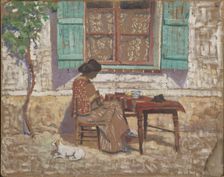 In the Sun, southern France, 1908. Creator: Karl Edvard Diriks