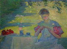 In the shadows, 1908. Creator: Franz Jaschke
