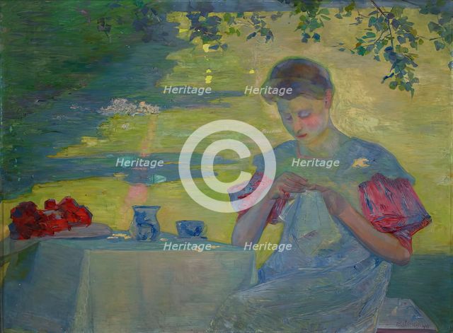 In the shadows, 1908. Creator: Franz Jaschke.