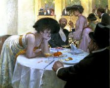 In the Sophiensaal 1903, by Josef Engelhart
