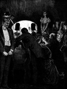 In the twilight she could still distinguish his face...And she watched him, 1890. Creator: R. Taylor