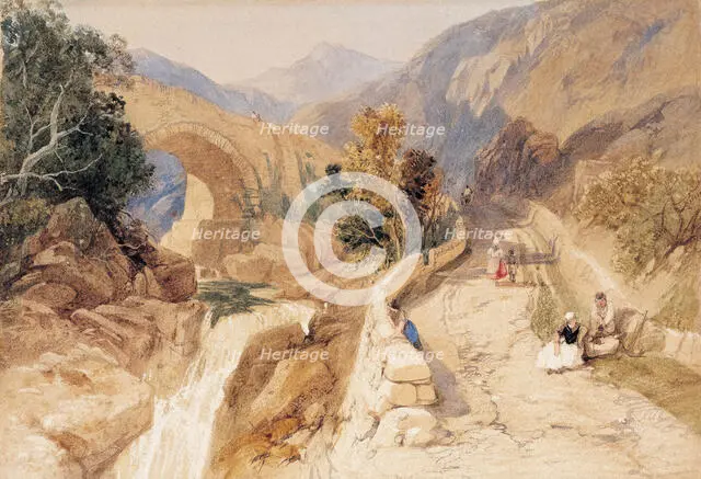 In the Tyrol, 1846. Creator: James Baker Pyne.