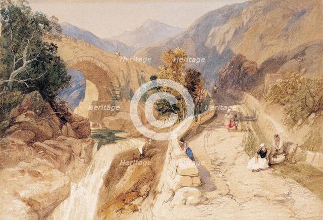In the Tyrol, 1846. Creator: James Baker Pyne.