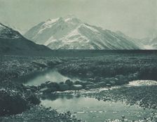 In the Tasman Valley. From the album: Camera Pictures of New Zealand, 1920s. Creator: Harry Moult
