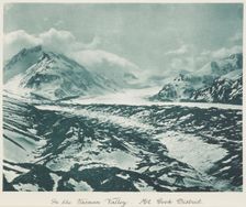 In the Tasman Valley, Mt Cook district. From the album: Record Pictures of New Zealand, 1920s. Creator: Harry Moult