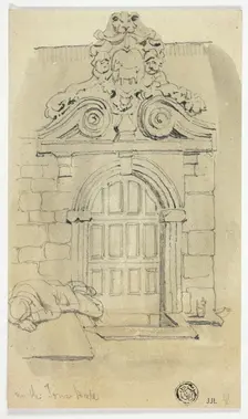 In the Town Hall, n.d. Creator: Daniel Maclise
