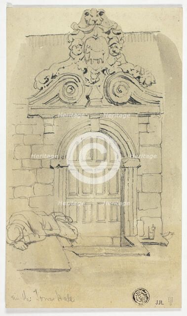 In the Town Hall, n.d. Creator: Daniel Maclise.