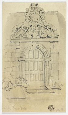 In the Town Hall, n.d. Creator: Daniel Maclise