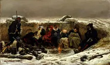 In the Trenches, 1874. Creator: Alphonse de Neuville