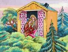 In the tree tops c1905