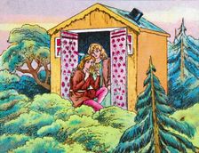 In the tree tops c1905