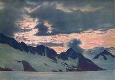 In the Wake of the Dawn: Green Mists Seen on Alpine Peak and Valley c1935