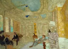 In the Waiting Room, 1898. Creator: Vuillard; Édouard (1868-1940)
