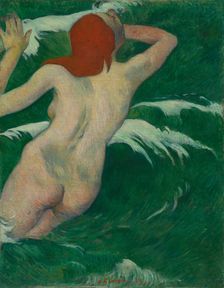 In the Waves (Dans les Vagues), 1889. Creator: Paul Gauguin (French, 1848-1903)
