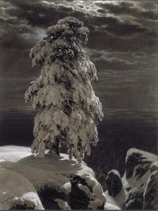 In the wilds of the North, 1890. Creator: Shishkin, Ivan Ivanovich (1832-1898)