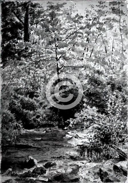 In The Woods, 1889. Creator: Louis Michel Eilshemius.