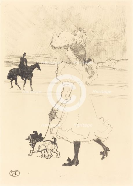 In the Woods (Au bois), 1899. Creator: Henri de Toulouse-Lautrec.
