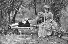 "In The Woods", after F Andreotti 1891. Creator: Unknown