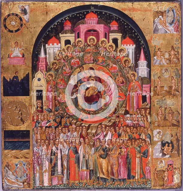In Thee Rejoiceth All Creation. Artist: Kavertsas, Franghias (active 1615-1648)