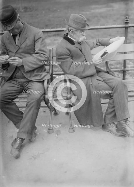 In Union Sq., between c1910 and c1915. Creator: Bain News Service.