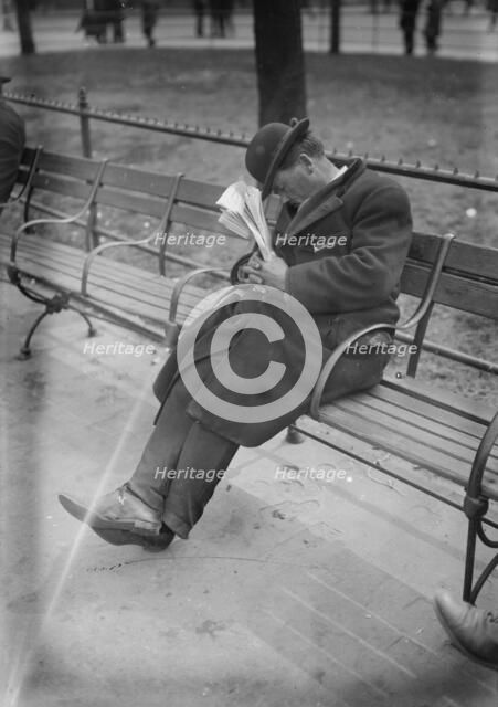 In Union Sq., between c1910 and c1915. Creator: Bain News Service.