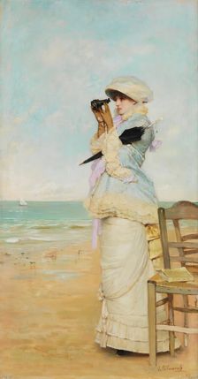 In view, 1880. Creator: Vicente Palmaroli y González
