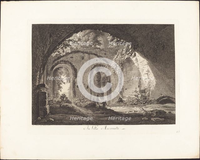 In Villa Mecenate, 1794. Creator: Albert Christoph Dies.