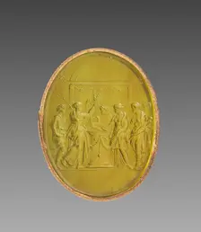 Intaglio: Classical Scene, 1700s. Creator: Unknown