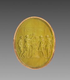 Intaglio: Classical Scene, 1700s. Creator: Unknown