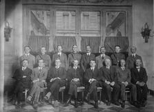 Intelligence chiefs, peace conference., between c1915 and c1920. Creator: Bain News Service