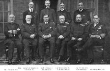 Inter-allied Solidarity; The Inter-Allied Naval Council, meeting for the first time.., 1918. Creator: Unknown