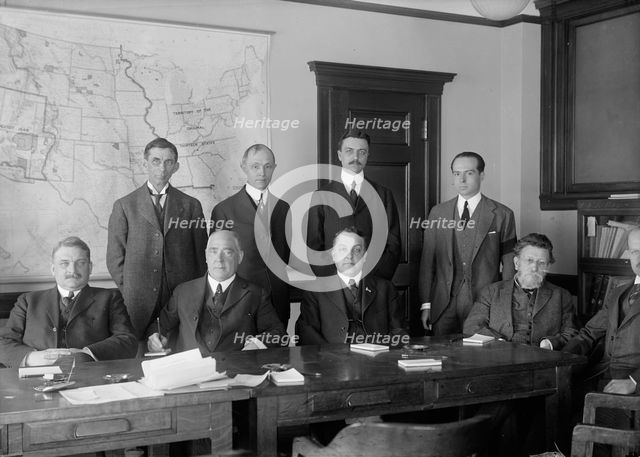 Inter-Departmental Committee - Confidential Coordinating Committee, 1917. Creator: Harris & Ewing.